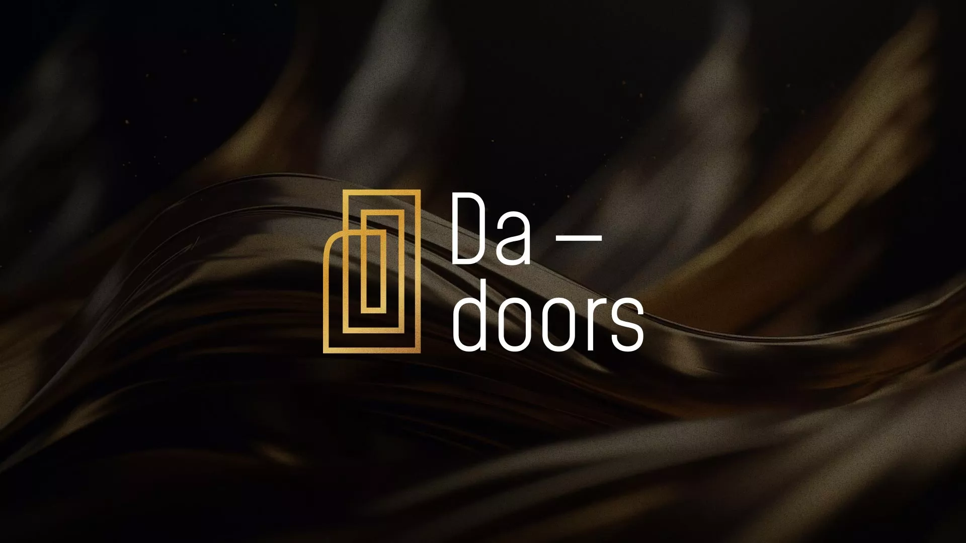 Разработка логотипа для компании «DA-DOORS» в Карасуке